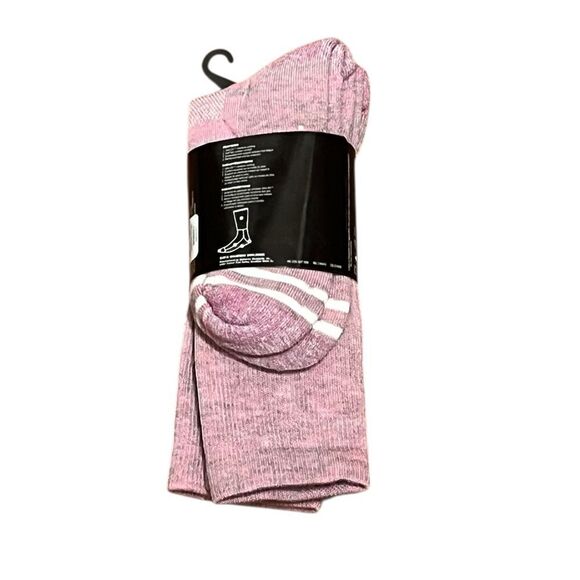 Harley-Davidson Heathered Pink All Weather Socks, 2 Pairs, Size M, NWT - Picture 2 of 6